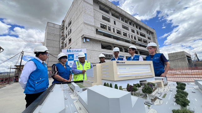 Cajamarca: Hospital especializado de EsSalud tiene avance del 40% y estará listo a inicios del 2025 