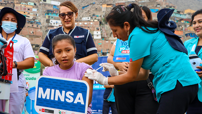 FOTO 1 Lima Centro: 30 mil personas serán vacunadas contra diversas enfermedades