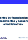 Vista preliminar de documento  FUENTES DE FINANCIAMIENTO