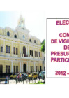 Vista preliminar de documento Comite de Vigilancia PP 2013