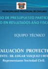 Vista preliminar de documento Presentacion Proyectos PP 2012