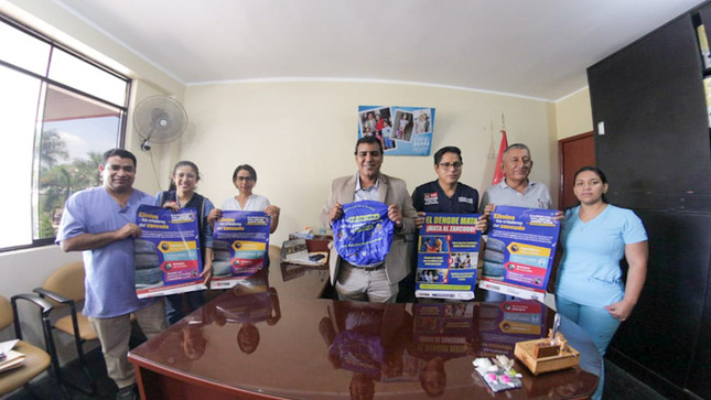 GORE y municipalidad de Morropón consolidan estrategias en la lucha contra el dengue