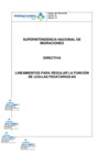 Vista preliminar de documento Lineamientos Regular la Funcion de los Fedatarios