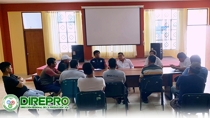 Reunión para buscar alternativas de solución a las problemáticas Reserva Nacional de Paracas.