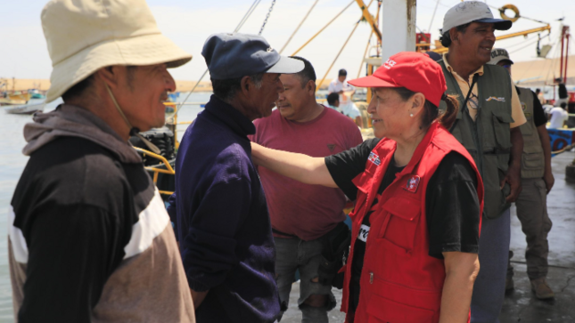 ministra Choquehuanca en Ica