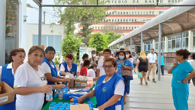 Voluntarias HMA en acción: entregan donaciones