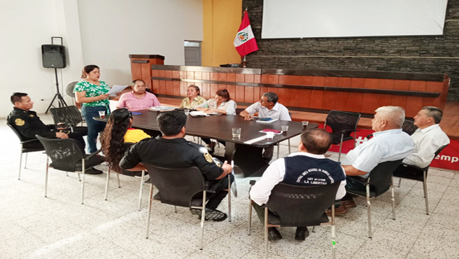 En cumplimiento de la ley N° 27933 se instaló y juramentó el Comité Distrital de Seguridad Ciudadana de Guadalupe