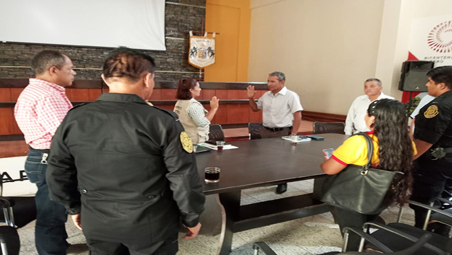 En cumplimiento de la ley N° 27933 se instaló y juramentó el Comité Distrital de Seguridad Ciudadana de Guadalupe