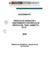 Vista preliminar de documento 02. TDR - Tunel Gambetta 09.02.2024