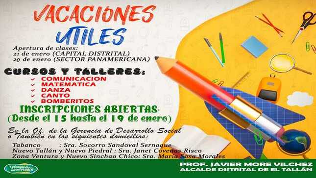 Vacaciones útiles 2024