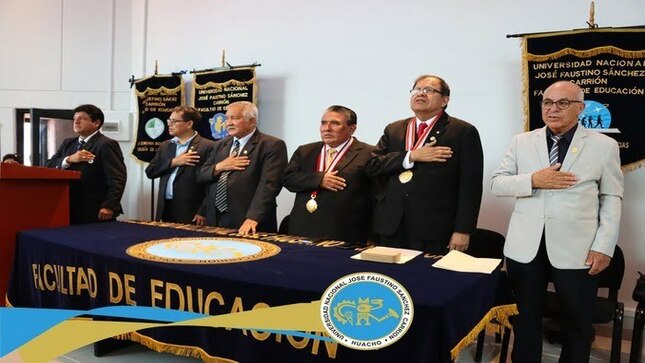 Dr. Melchor Escudero Escudero, Dra. Marlube Rivera Minaya, Dr. Joselito Linares Cabrera, César Díaz Valladares, Dr. Javier Híjar Guzmán, Dr. Eliseo Toro Dextre