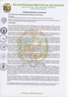 Vista preliminar de documento ORDENANZA MUNICIPAL Nº 019-2019-MPO
