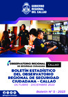 Vista preliminar de documento Boletín Estadístico del Observatorio Regional de Seguridad Ciudadana - Callao (Octubre - Diciembre 2023)