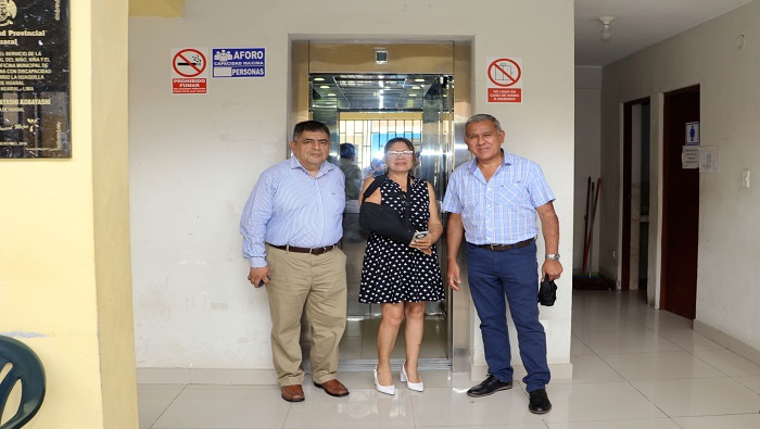 funcionamiento del ascensor