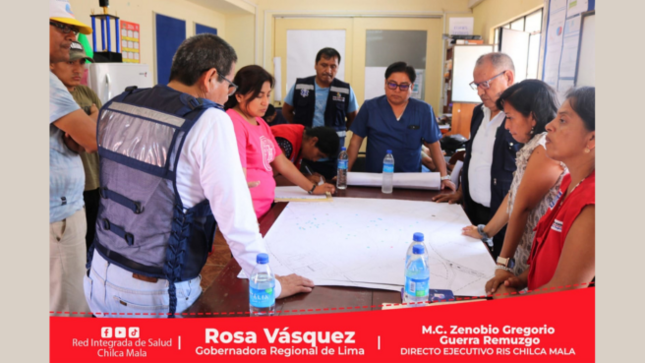 Director Ejecutivo se reunió con el equipo técnico de la Diresa Lima.