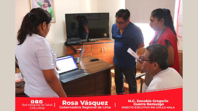 Director Ejecutivo de la RIS Chilca Mala se reunió con el Director Ejecutivo de Inteligencia Sanitaria de la Diresa Lima.