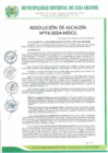 Vista preliminar de documento Resolución de Alcaldía 074-2024