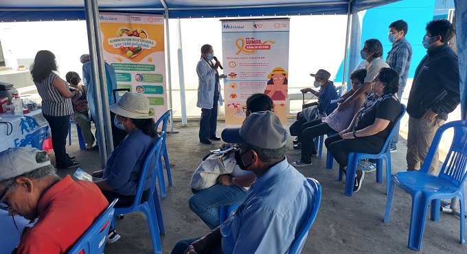 EsSalud realizó diversas campañas médicas en el marco del 24 aniversario del Hospital Base II Moquegua