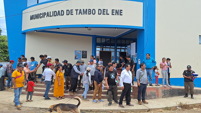 Alcalde provincial impulsa proceso final de descentralización y delimitación territorial en el VRAEM