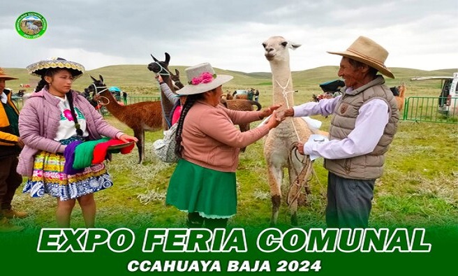 Expo feria Comunal Ccahuaya Baja