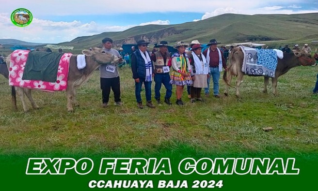 Expo feria Comunal Ccahuaya Baja