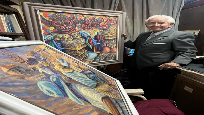 Ministerio de Cultura declaró Personalidad Meritoria de la Cultura al artista arequipeño Johny Escobedo Tohalino