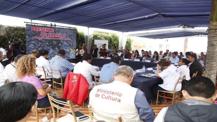 Ministra de Cultura, Leslie Urteaga, participó en la instalación de la Mesa Técnica “Presente y Futuro de Chancay”