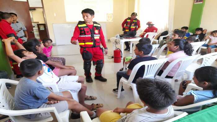 CURSO DE BOMBERITOS en LA CAPITAL DISTRITAL