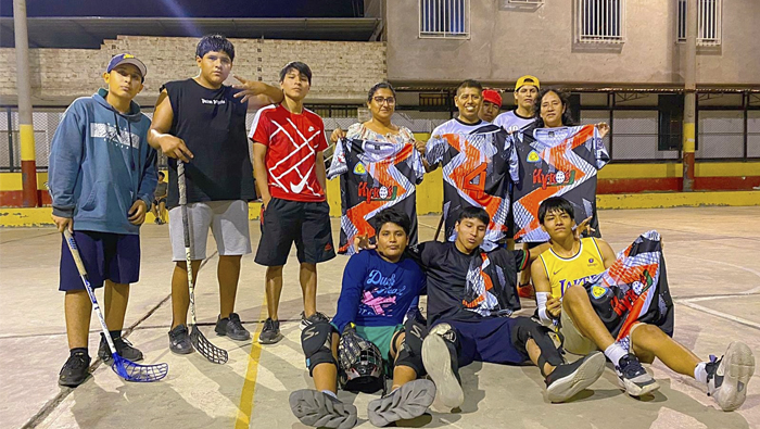 Apoyo del Alcalde a Equipo de Floorball