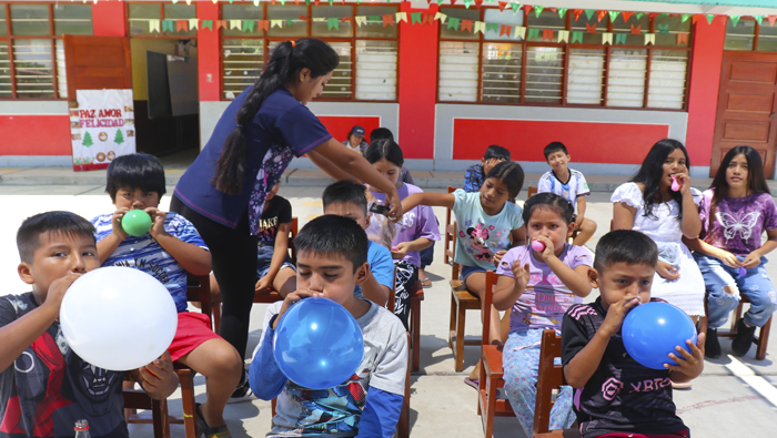Taller de Psicología en niños de Huacatambo