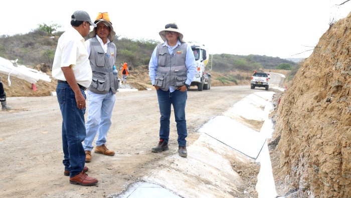 Sullana: Camino vecinal de 20 kilómetros en Marcavelica registra 65% de avance