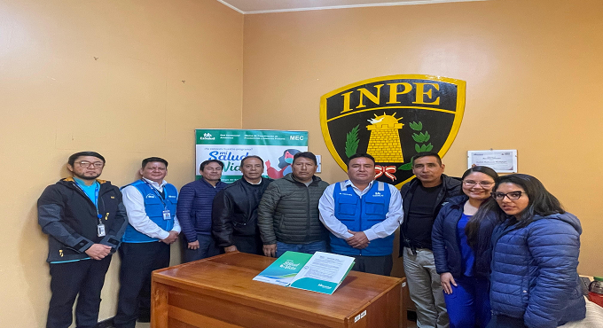 EsSalud Amazonas brindará atención a más de 200 trabajadores del INPE gracias a alianza estratégica