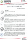 Vista preliminar de documento Ordenanza Municipal N°003-2024-MDSE