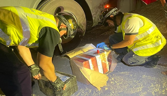 Se presume que esta mercadería habría sido adquirida de manera ilegal y sería llevada por rutas no habilitadas o controladas hasta Ecuador.