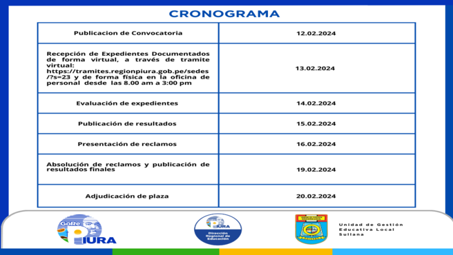 Cronograma