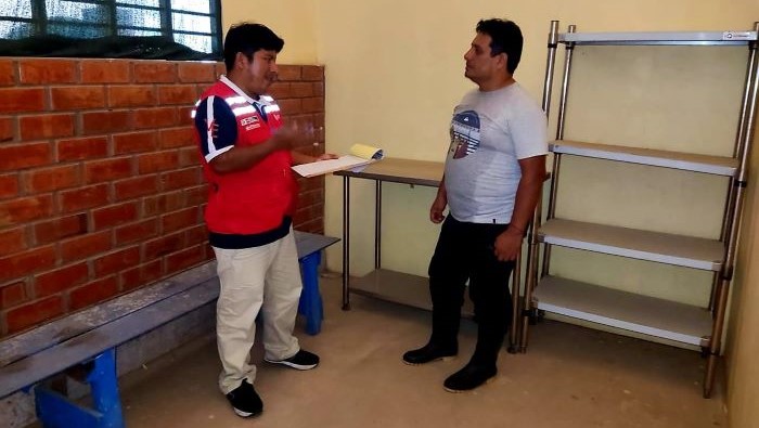 Supervisión antes del inicio del año escolar