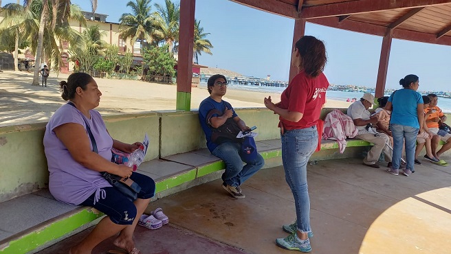 DRTPE Piura a través de la ZTPEP participó en su segundo día de Feria: "Emprende Reciclando", en la ciudad de Paita.