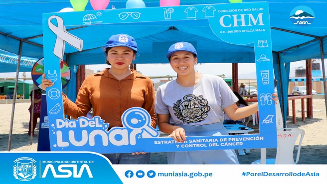 En el marco del Día del Lunar, que se conmemora cada primer domingo de febrero, la Municipalidad Distrital de Asia en coordinación con la Red Integral de Salud Chilca Mala, Hospital Rezola de Cañete y el Puesto de Salud de Rosario de Asia, llevaron a cabo con gran éxito la campaña de salud gratuita, en la playa Pasamayito, en el anexo Rosario.
Esta campaña se realizó con el fin de detectar lesiones cutáneas (lunares), así como manchas y otras lesiones en la piel que  puedan presentar indicios de cáncer. Además, se ofrecieron atenciones de obstetricia y triaje.
Asimismo, el alcalde Isaias Alcántara Malásquez supervisó la campaña y saludo a todos los enfermeros y médicos por brindar  un servicio de cuidado integral a la población.
#MunicipalidadDistritalDeAsia 
#PorelDesarrollodeAsia
#IsaiasAlcantaraAlcaldedeAsia