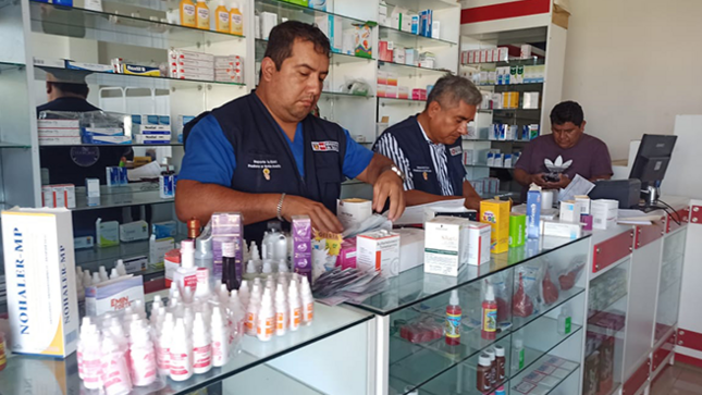 Gerencia Regional De Salud incauta más de 40 kilos de medicina vencida en establecimientos farmacéuticos del distrito de San José