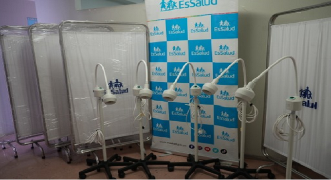 Nuevo mobiliario clínico en Hospital EsSalud Grau