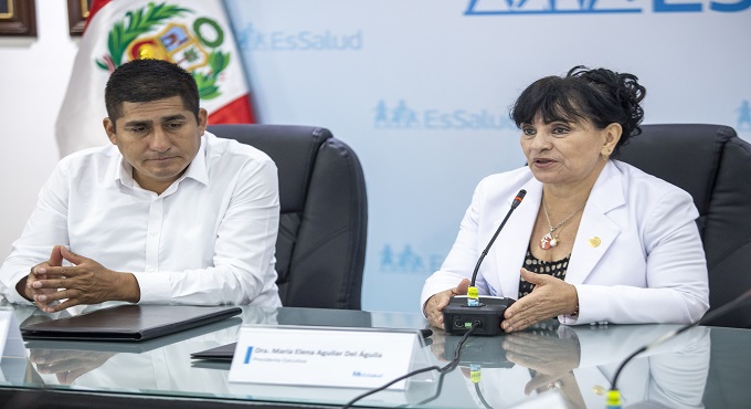 Junín: EsSalud firma convenio con el IREN Centro para atención oportuna de asegurados con cáncer