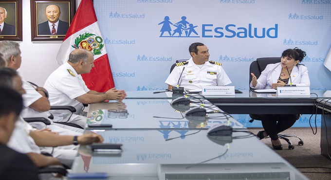 EsSalud genera recursos propios tras acuerdo con la Marina de Guerra del Perú