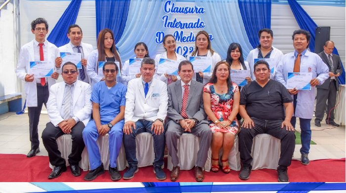 foto de Clausura de internado de medicina 2023