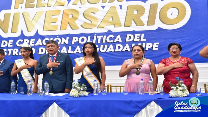𝐒𝐄𝐒𝐈𝐎́𝐍 𝐒𝐎𝐋𝐄𝐌𝐍𝐄 𝐏𝐎𝐑 𝐄𝐋 𝟗𝟗° 𝐀𝐍𝐈𝐕𝐄𝐑𝐒𝐀𝐑𝐈𝐎 𝐃𝐄 𝐂𝐑𝐄𝐀𝐂𝐈𝐎𝐍 𝐏𝐎𝐋𝐈𝐓𝐈𝐂𝐀 𝐃𝐄𝐋 𝐃𝐈𝐒𝐓𝐑𝐈𝐓𝐎 𝐃𝐄 𝐒𝐀𝐋𝐀𝐒 – 𝐆𝐔𝐀𝐃𝐀𝐋𝐔𝐏𝐄