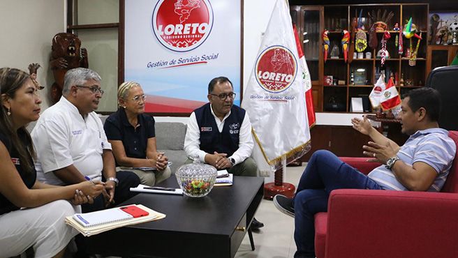 Minsa, gobierno regional y local buscan fortalecer servicios de salud en la región Loreto