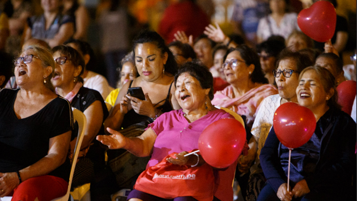 Surquillo suspiró con festival musical por el “Día de San Valentín”.