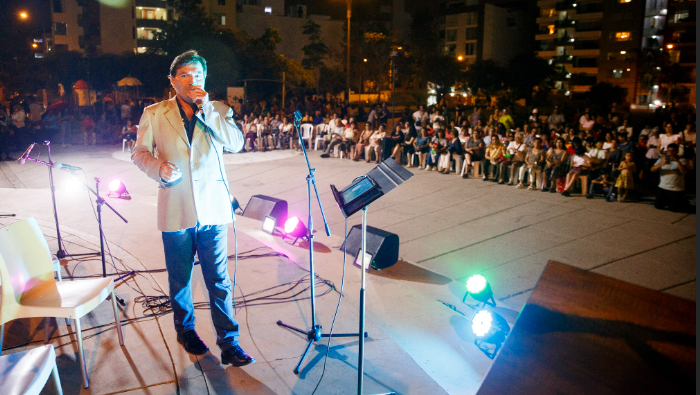 Surquillo suspiró con festival musical por el “Día de San Valentín”.