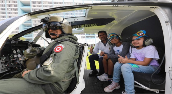 EsSalud: menor vence el cáncer y cumple su sueño de volar en helicóptero
