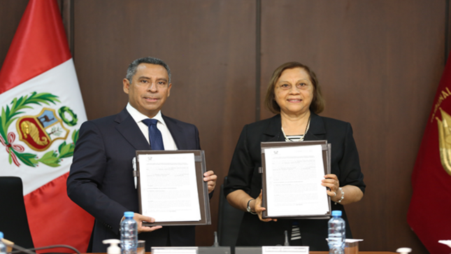 Tribunal Constitucional y la UNIFÉ suscribieron convenio marco de cooperación interinstitucional