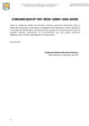 Vista preliminar de documento COMUNICADO